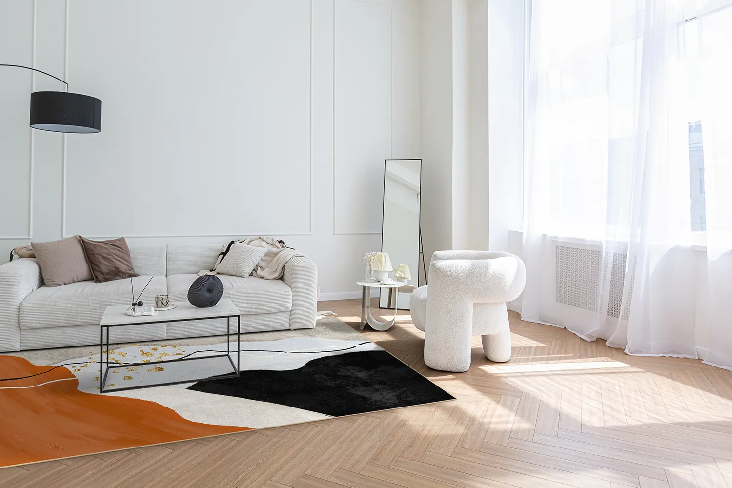 Wilton szőnyeg - Verity (narancs/multi)