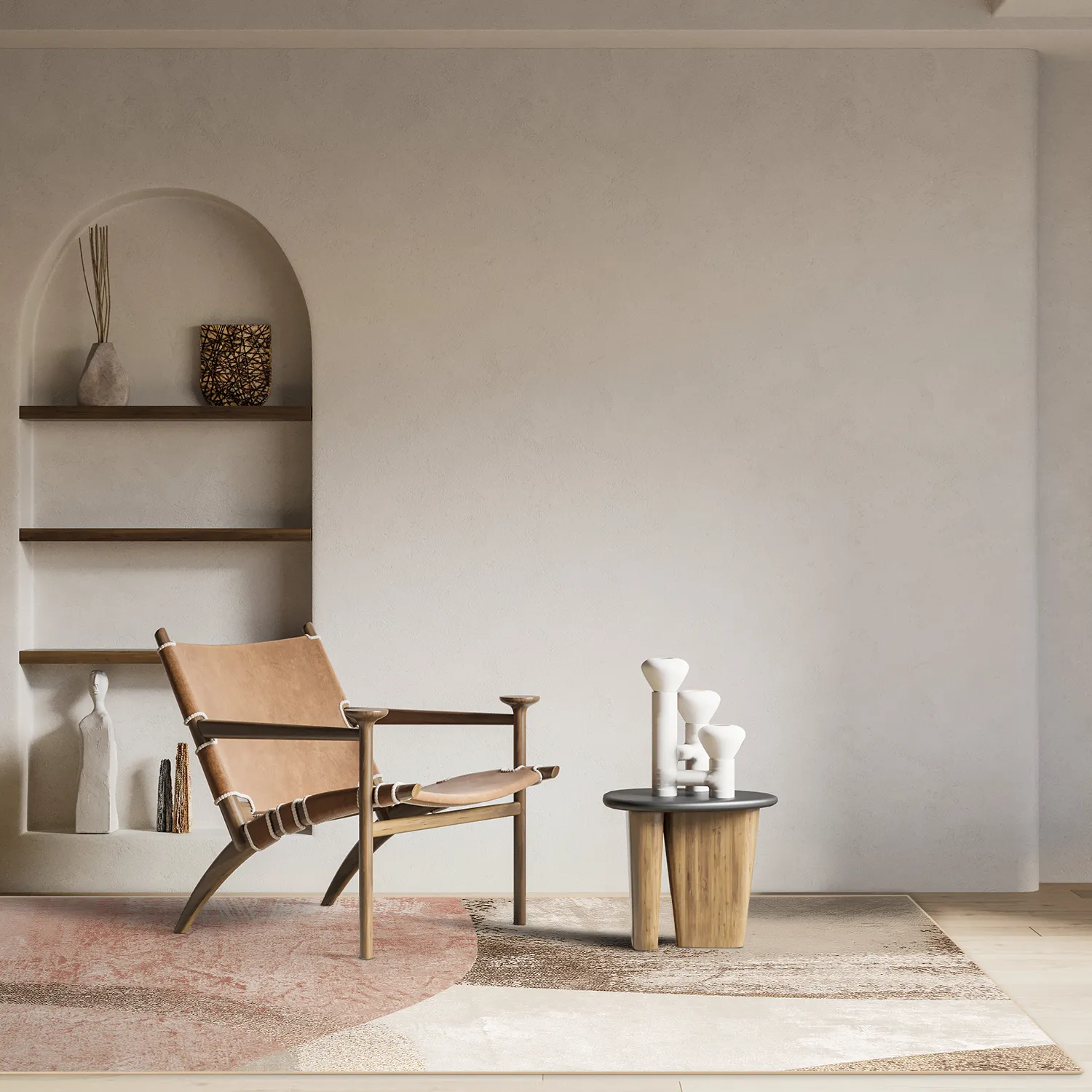 Wilton szőnyeg - Fia (rózsaszín/multi)