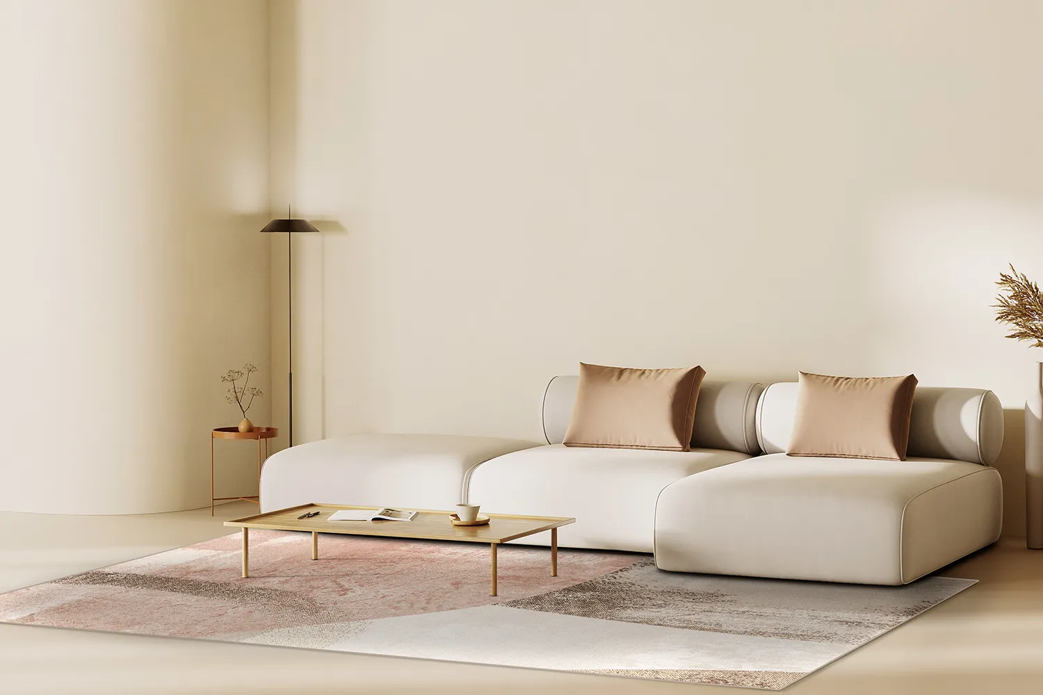 Wilton szőnyeg - Fia (rózsaszín/multi)