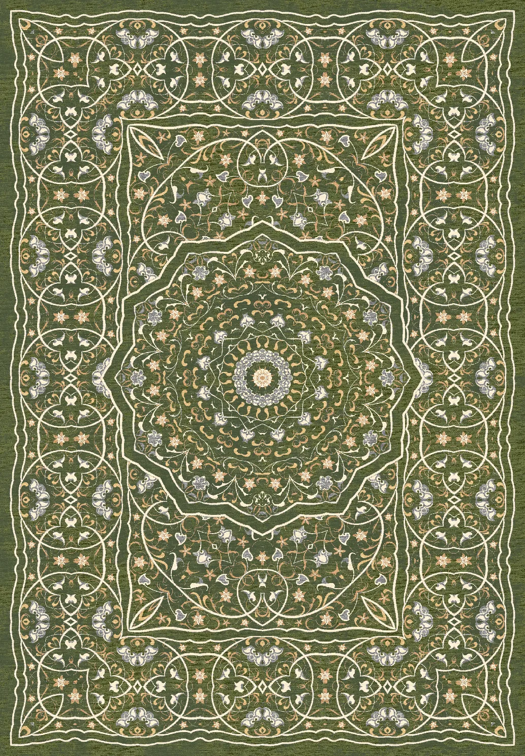 Wilton szőnyeg - Yvette (zöld)