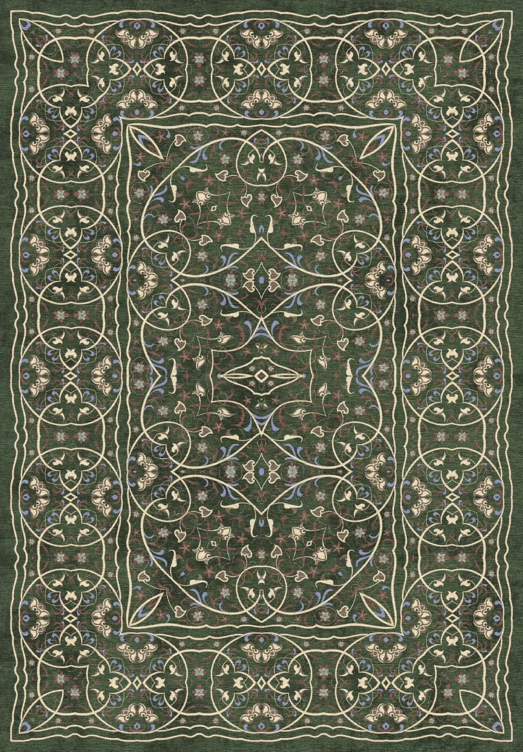 Wilton szőnyeg - Dara (zöld)