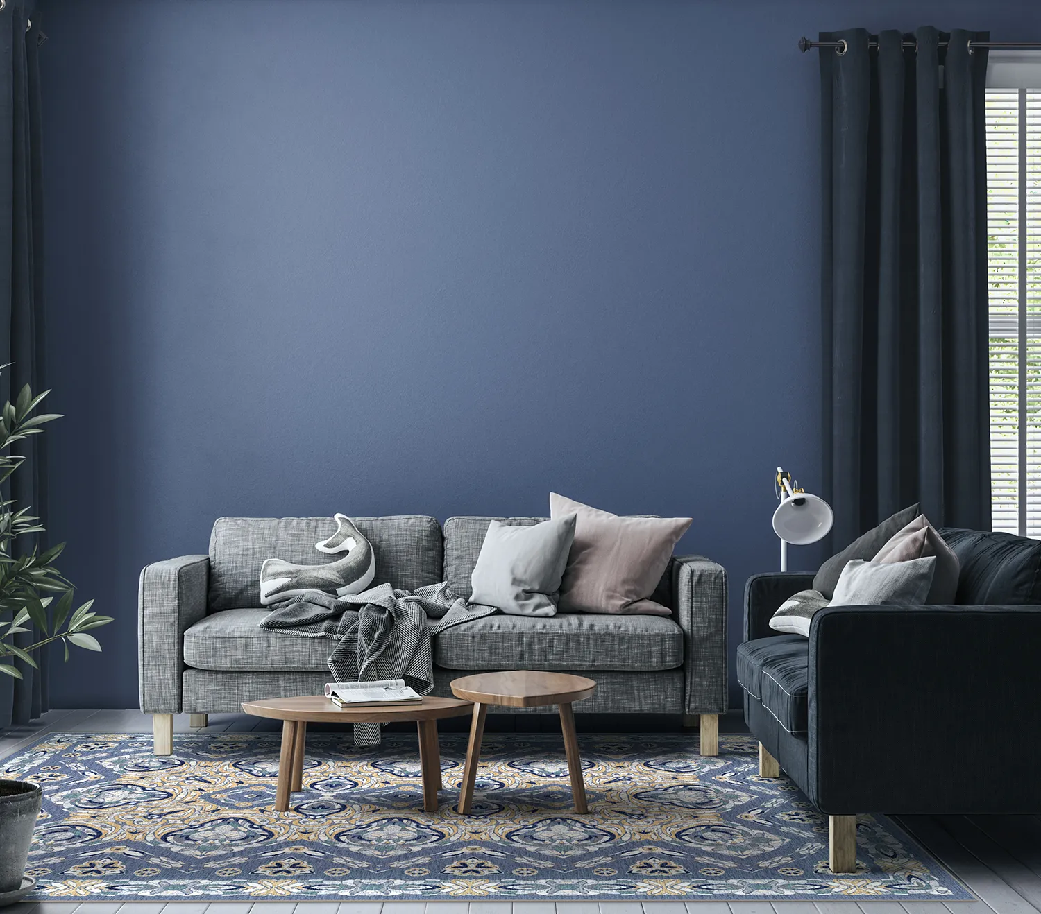 Wilton szőnyeg - Henrietta (kék)