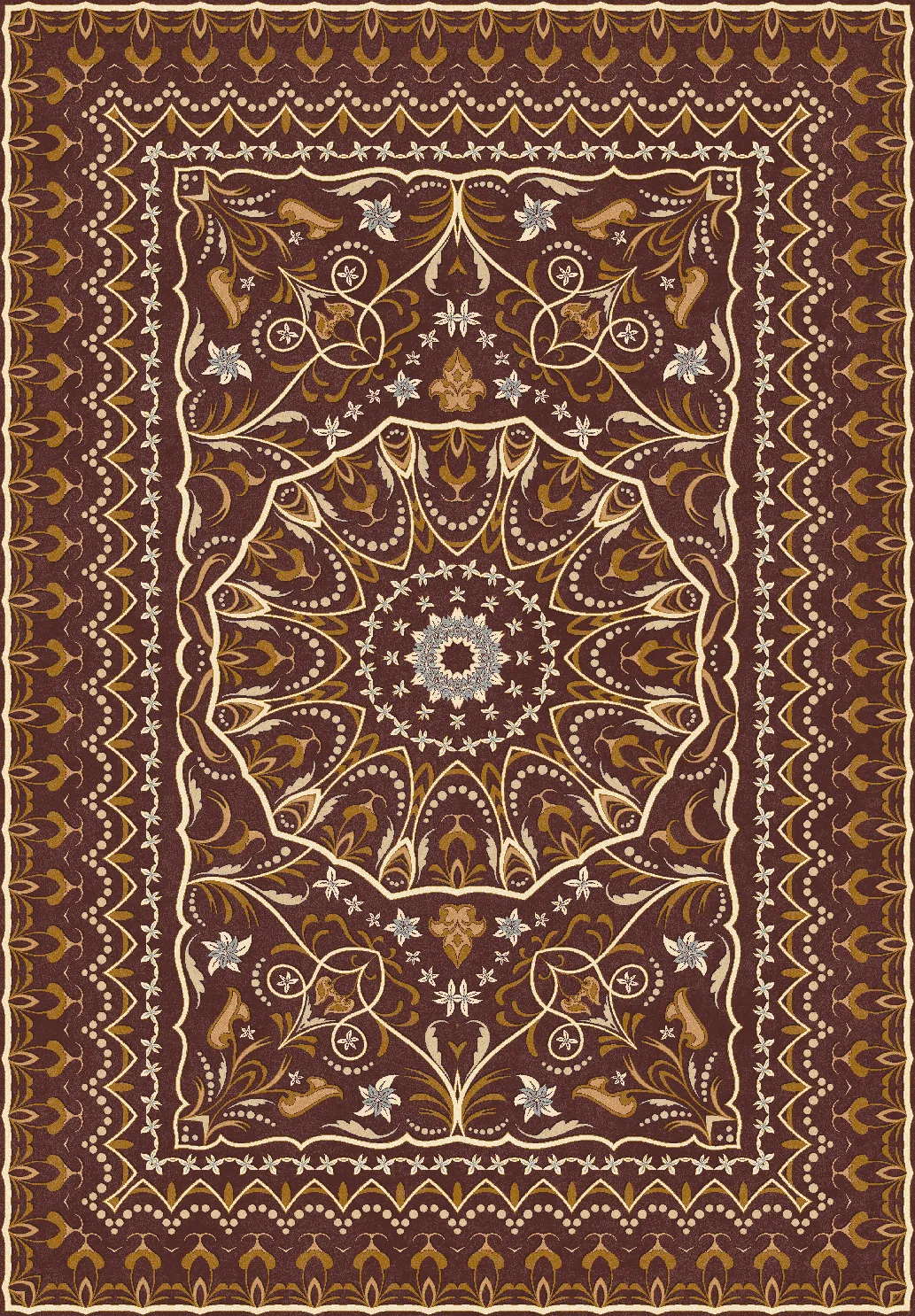 Wilton szőnyeg - Frankie (barna)