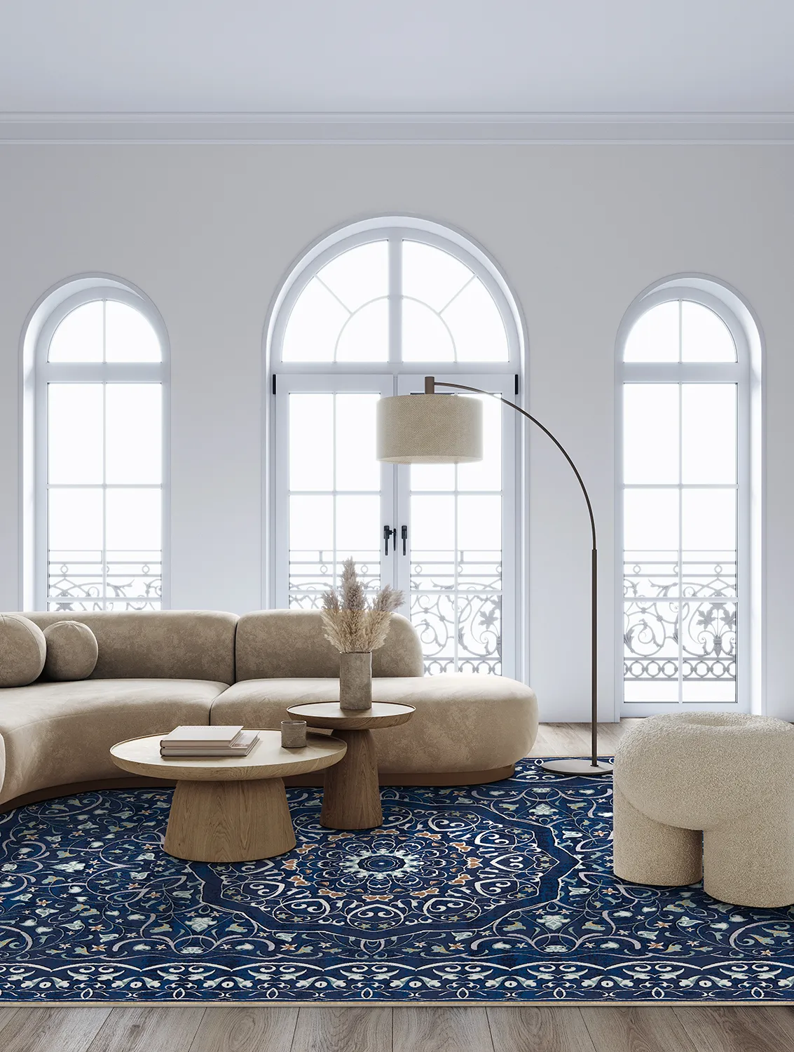 Wilton szőnyeg - Theodora (kék)