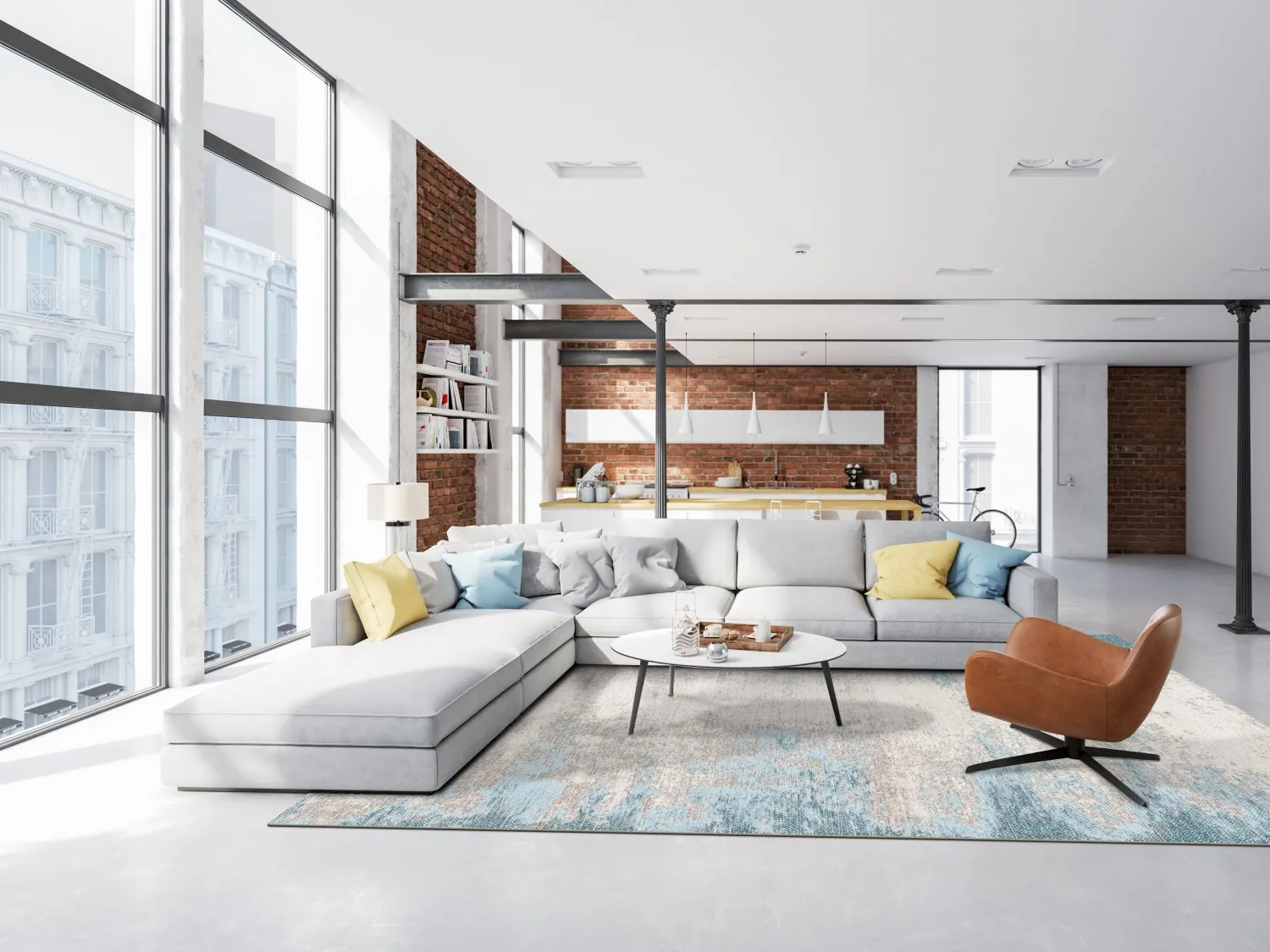 Wilton szőnyeg - Zarzi (kék)