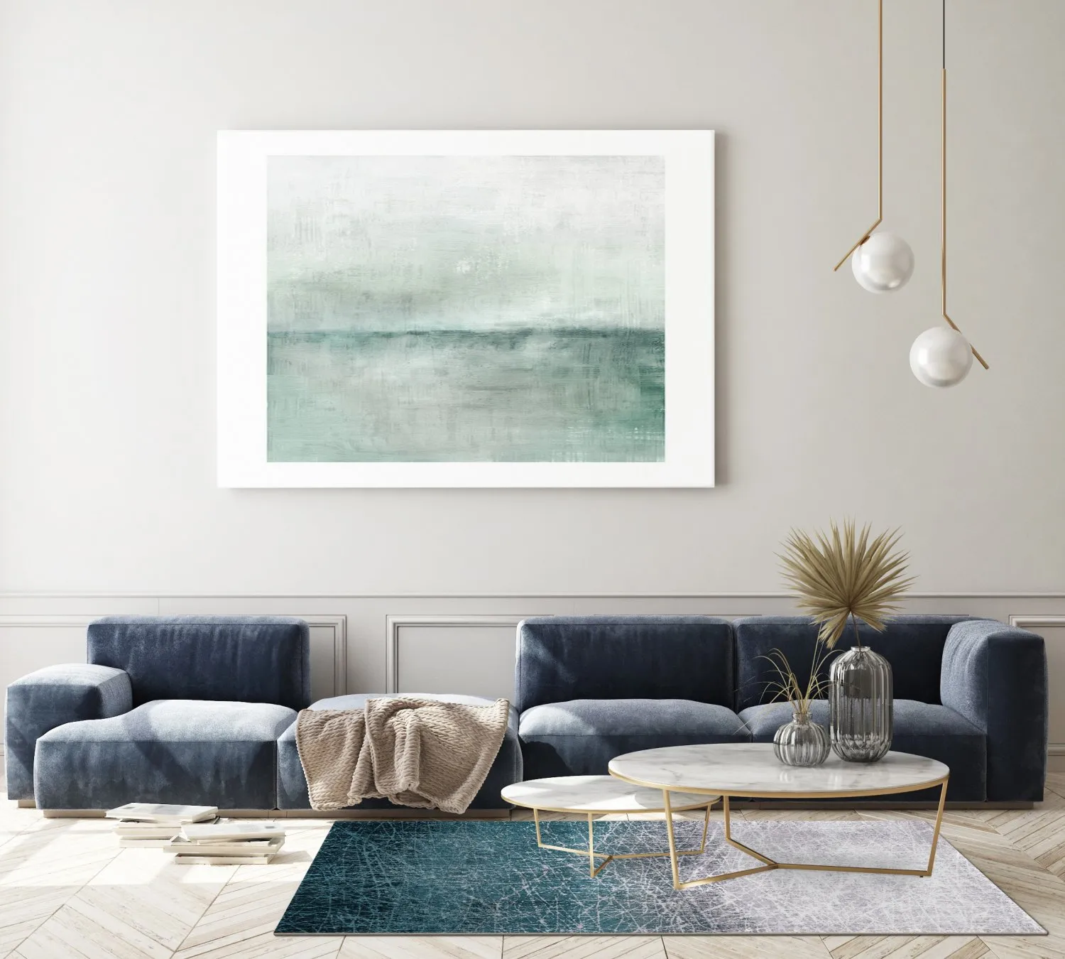 Wilton szőnyeg - Jervis (türkiz)