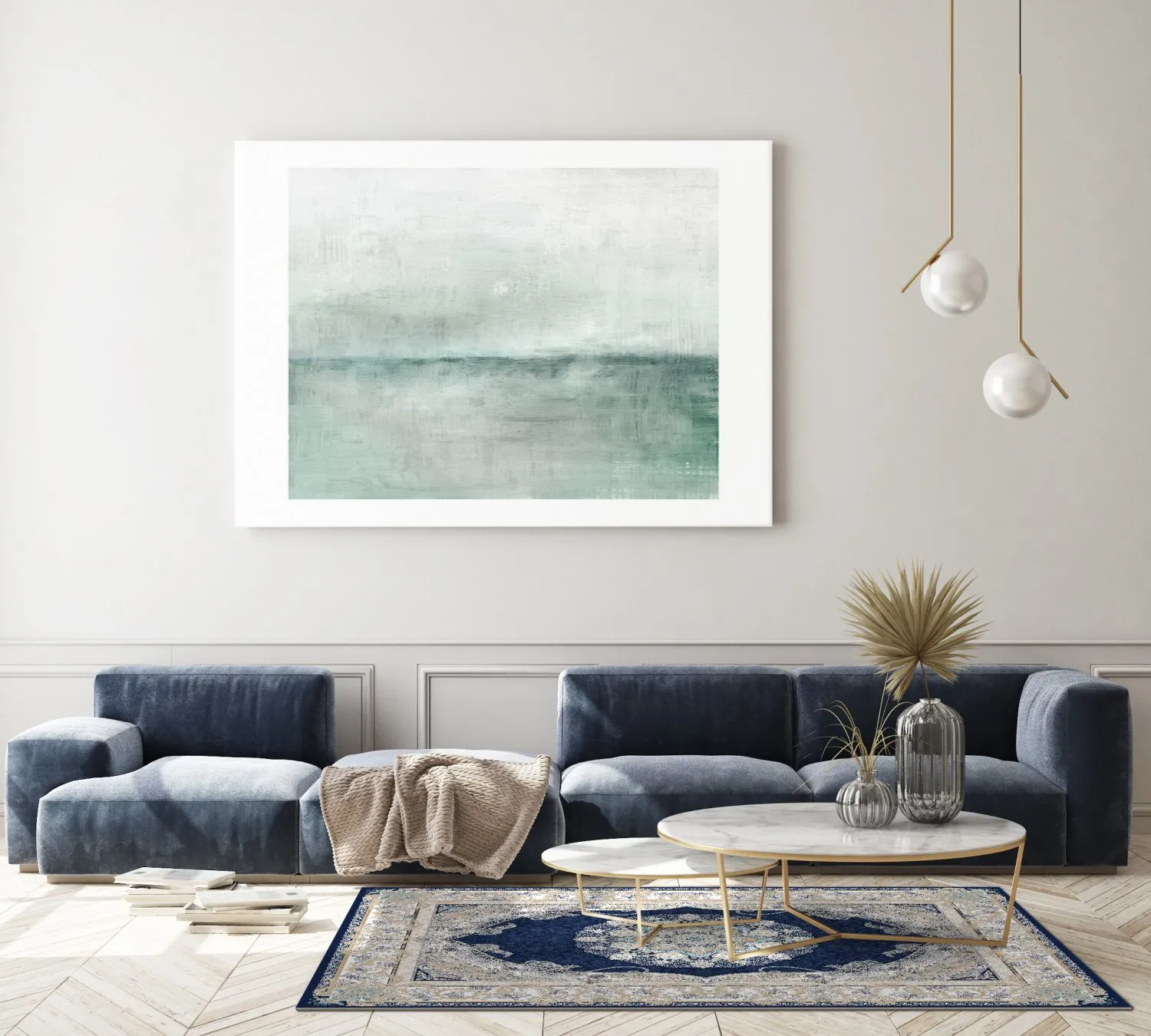 Wilton szőnyeg - Asara (kék)