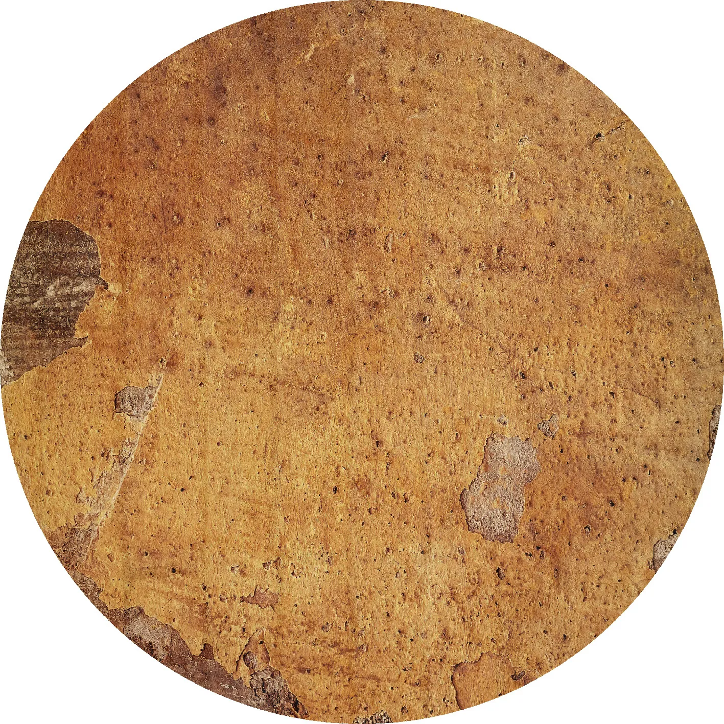 Kerek szőnyeg - Valbona (rozsdabarna)