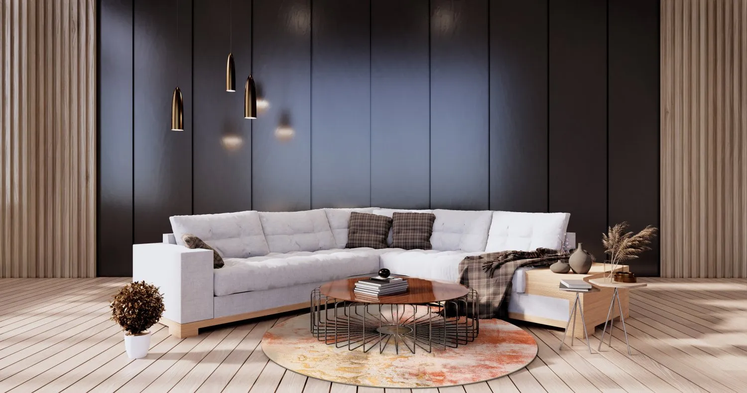 Kerek szőnyeg - Periana (rózsaszín/többszínű)