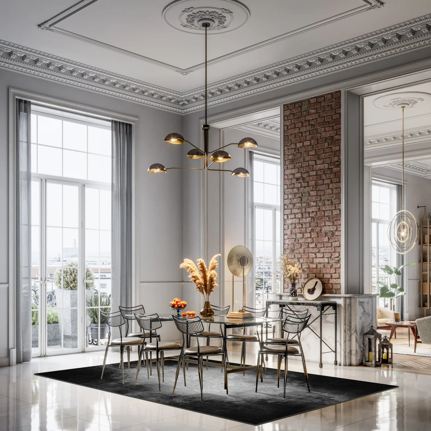 Wilton szőnyeg - Megara (szürke)