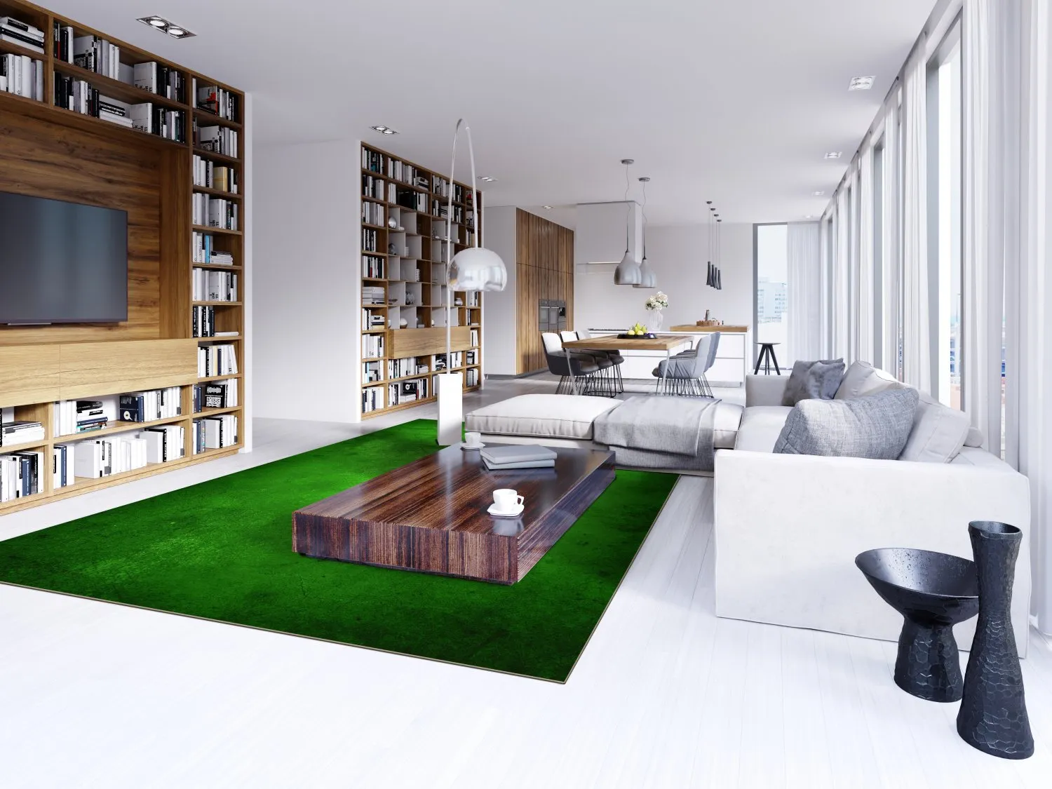 Wilton szőnyeg - Anzio (zöld)