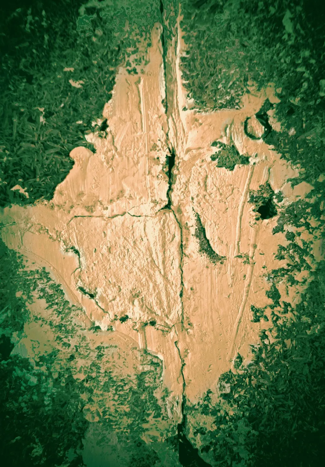 Wilton szőnyeg - Positano (bezs/zöld)