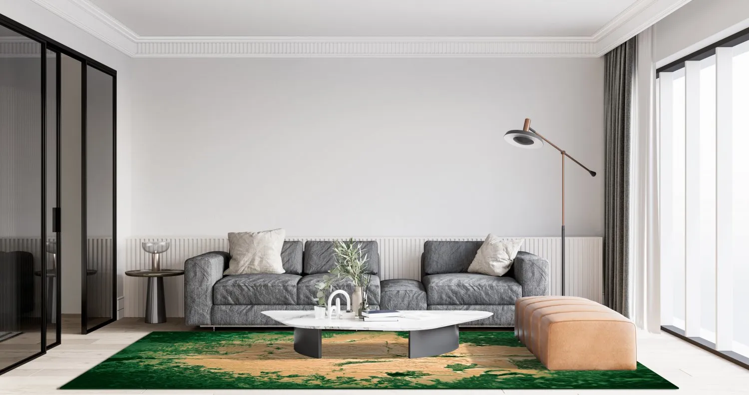 Wilton szőnyeg - Positano (bezs/zöld)