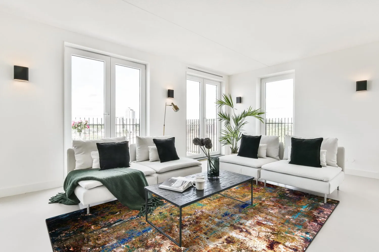 Wilton szőnyeg - Trepito (barna/kék/többszínű)