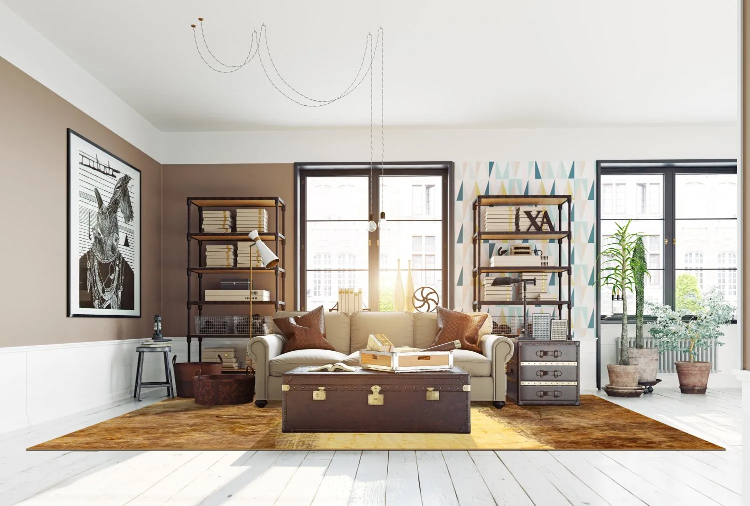 Wilton szőnyeg - Agost (barna/bezs)