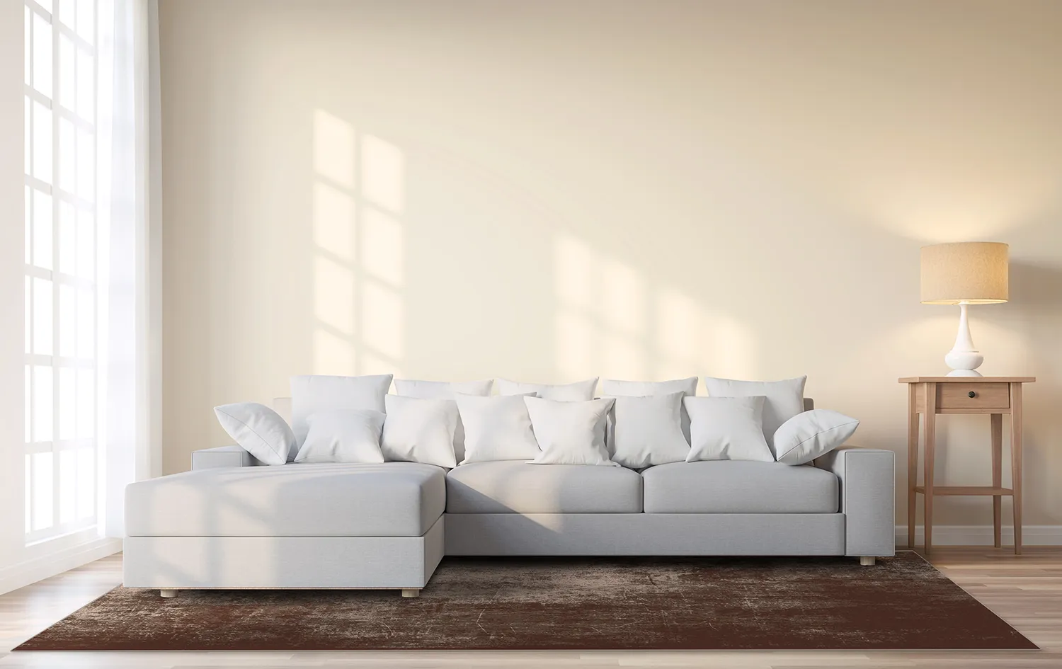 Wilton szőnyeg - Lynton (sötétbarna)