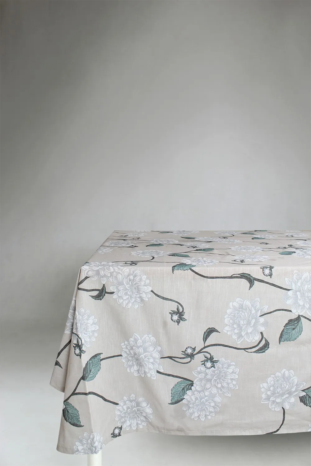 Asztalterítők - Pamut terítő Alyssa (bézs/szürke)