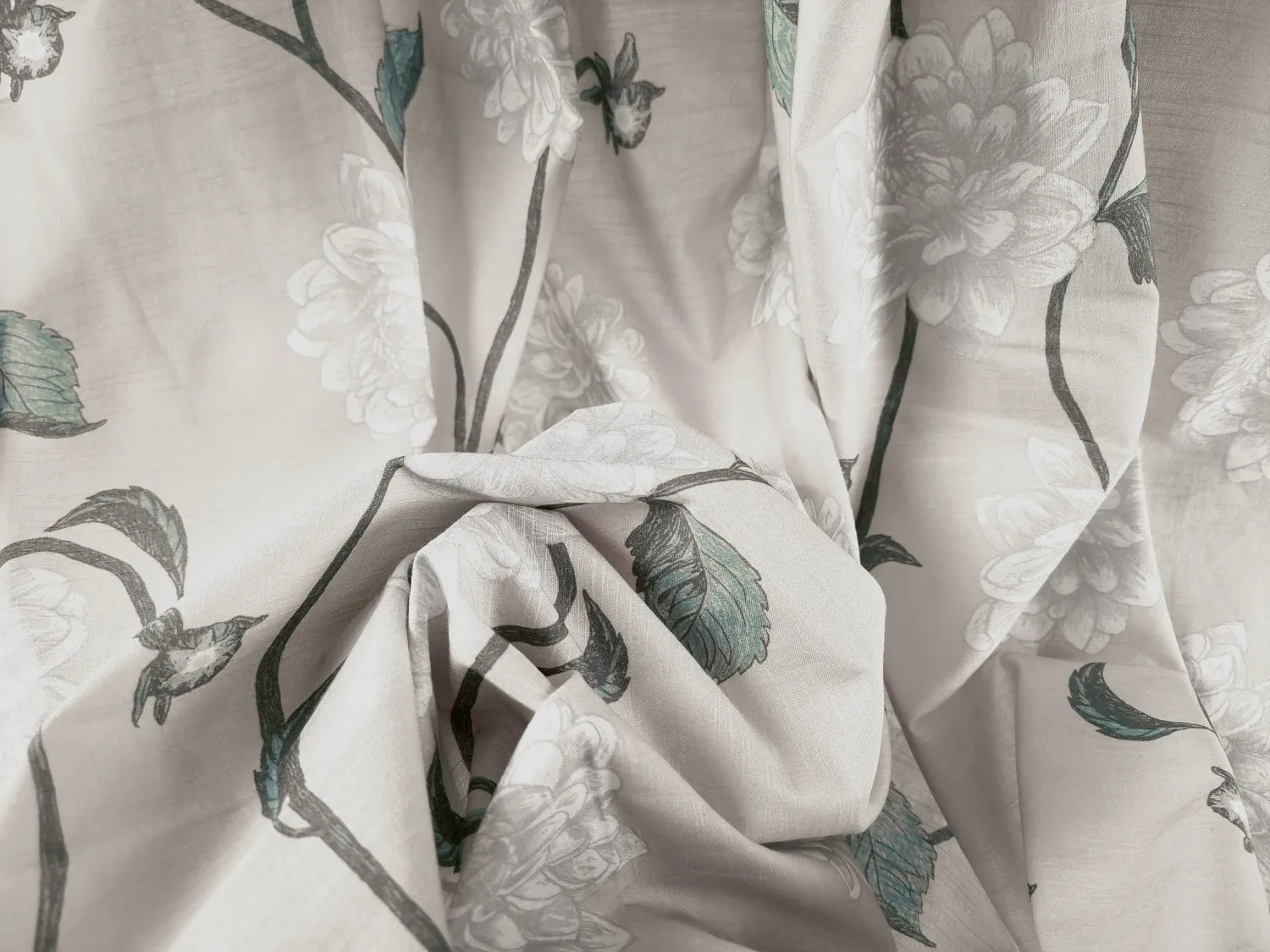 Asztalterítők - Pamut terítő Alyssa (bézs/szürke)