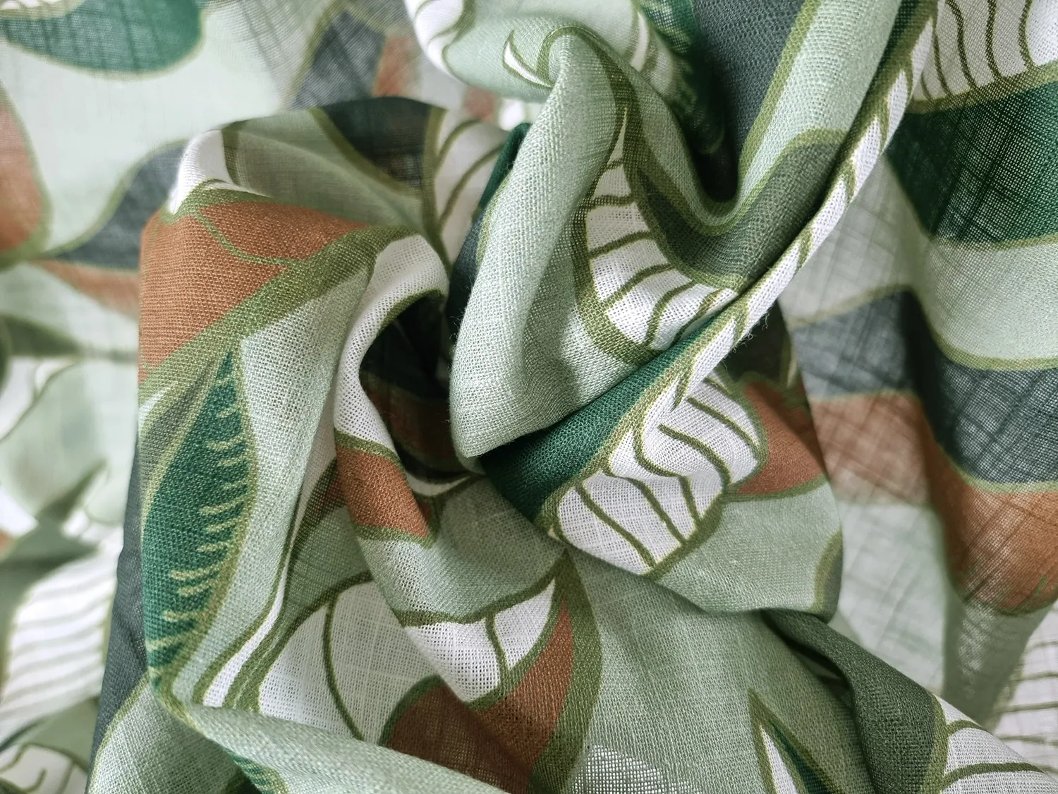 Dukar - Bomullsduk Amalie (grön)