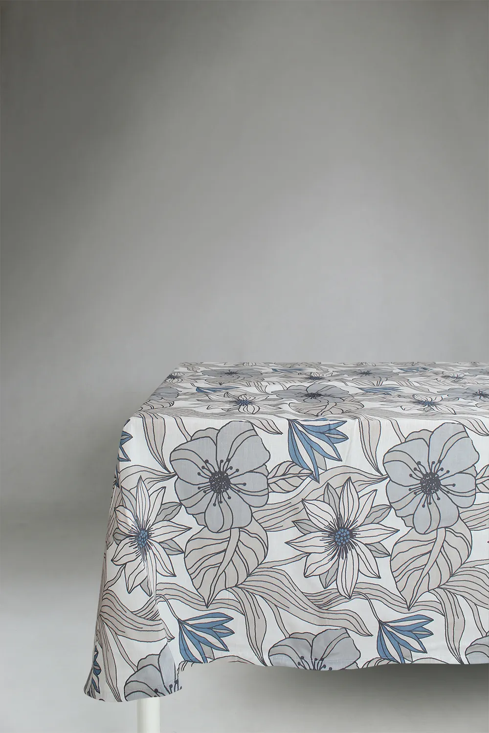 Asztalterítők - Pamut terítő Aurelia (kék)