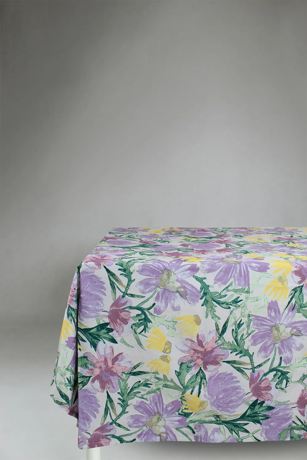 Asztalterítők - Pamut terítő Cutie (lila)