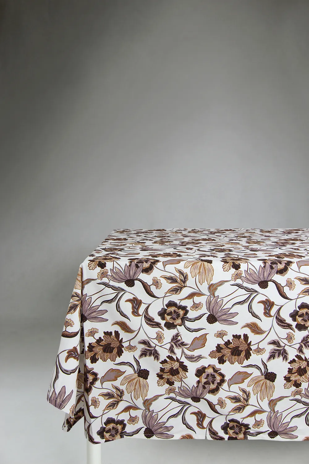 Asztalterítők - Pamut terítő Mathilde (lila)