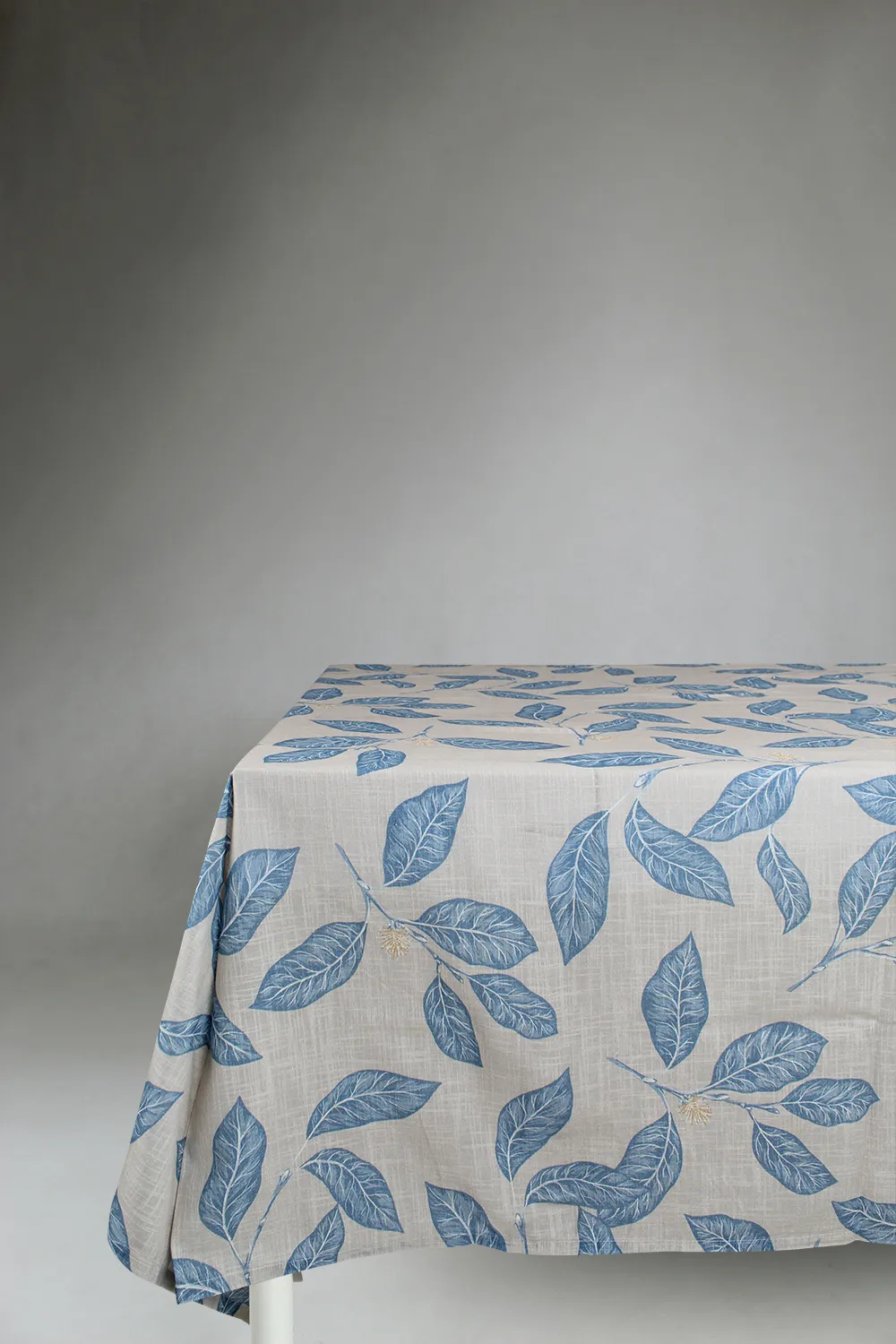 Asztalterítők - Pamut terítő Morris (kék)