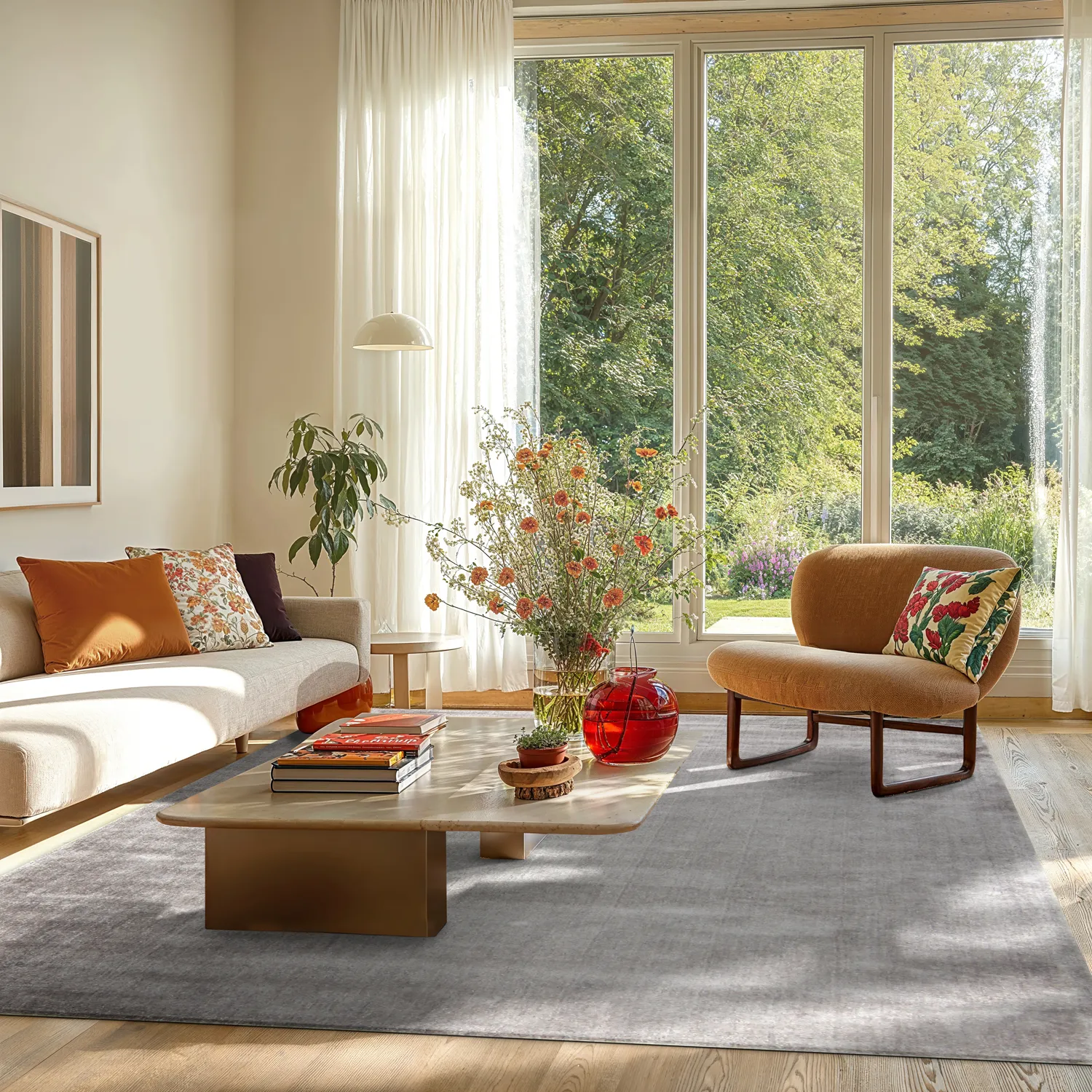 Recycled PET with viscose look (szürke)