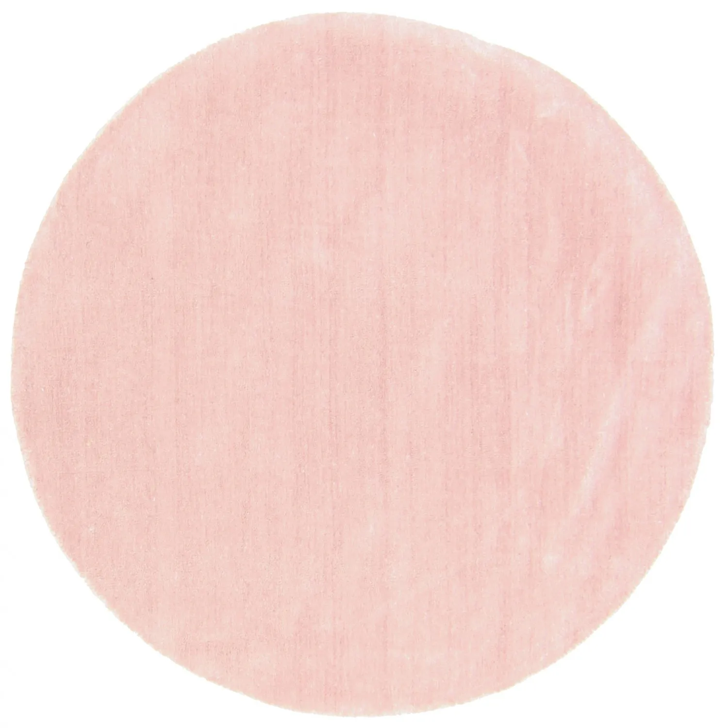 Rund matta - Recycled PET with viscose look (rózsaszín)