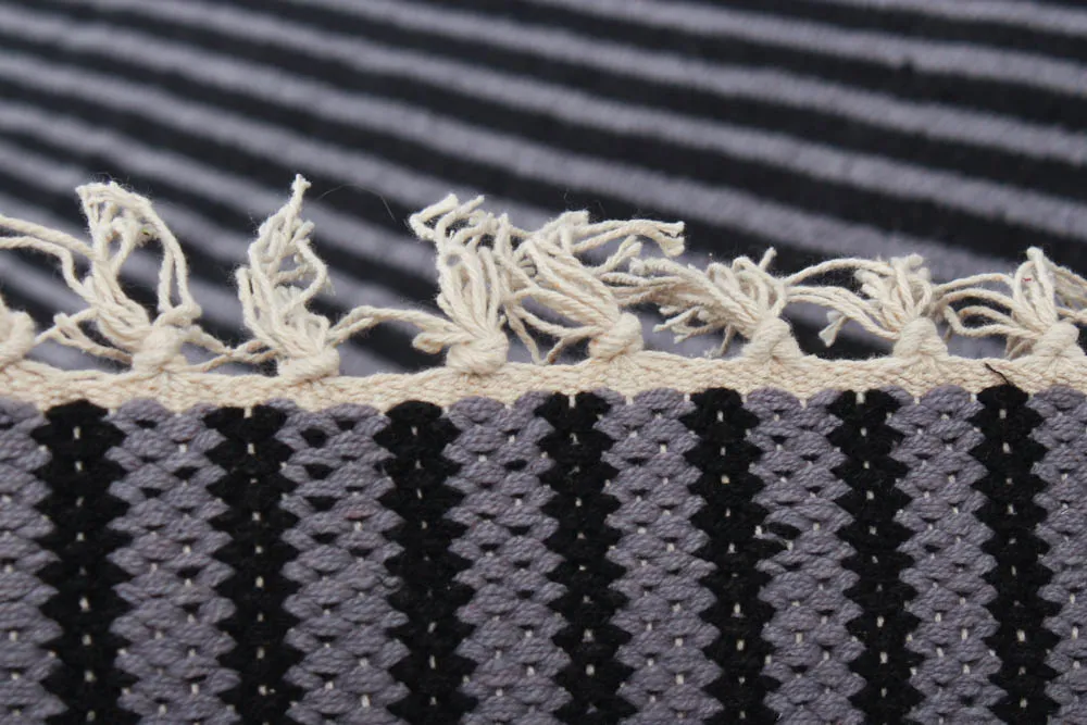 Rongyszőnyeg - Eila (szürke/sötétszürke)