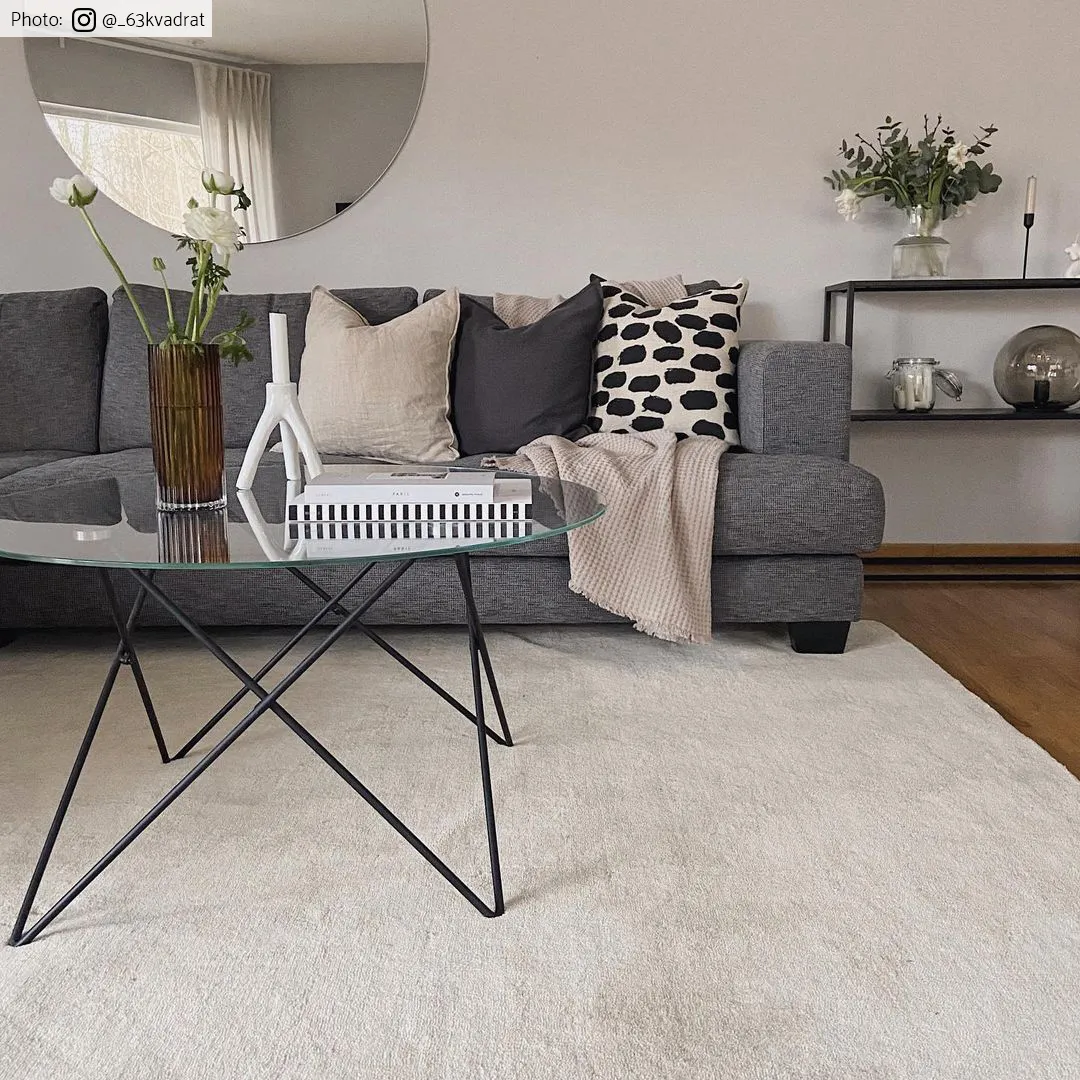 Gyapjúszőnyeg - Ella (krém)