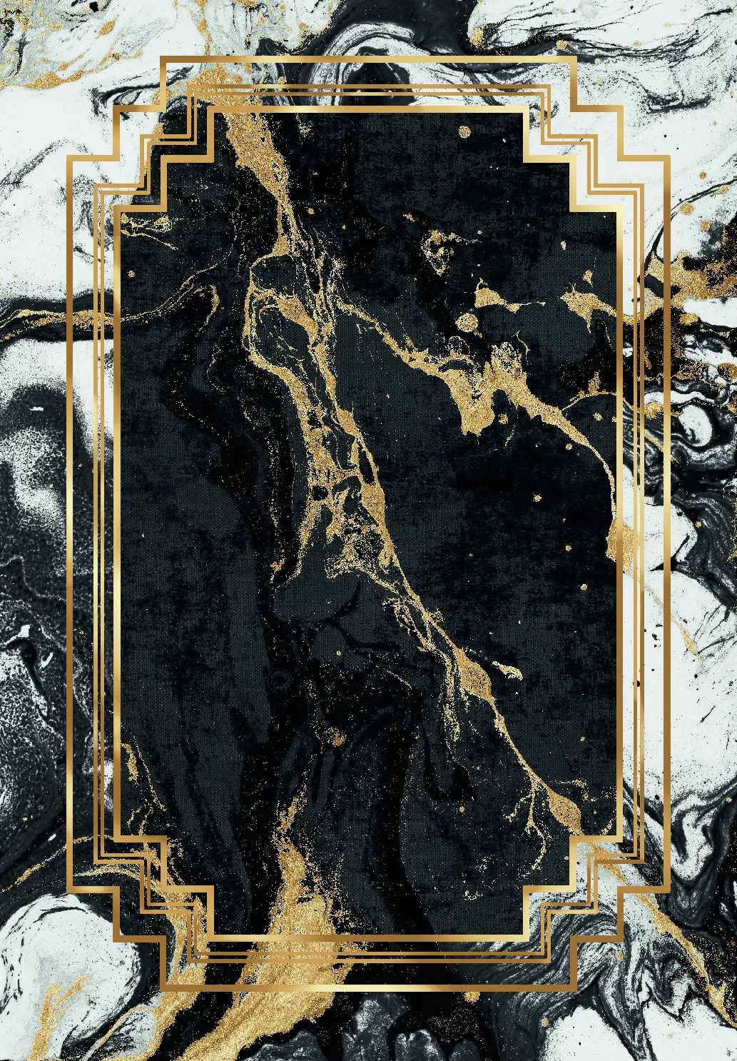 Wilton szőnyeg - Emery (fekete)