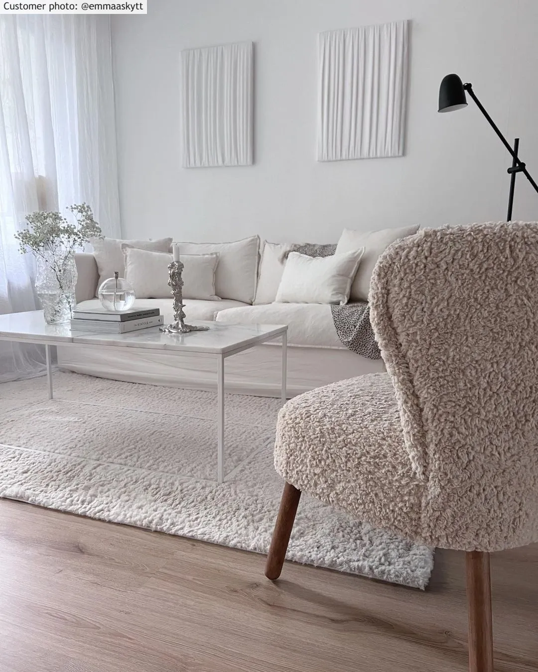 Shaggy szőnyeg - Kanvas (bézs)