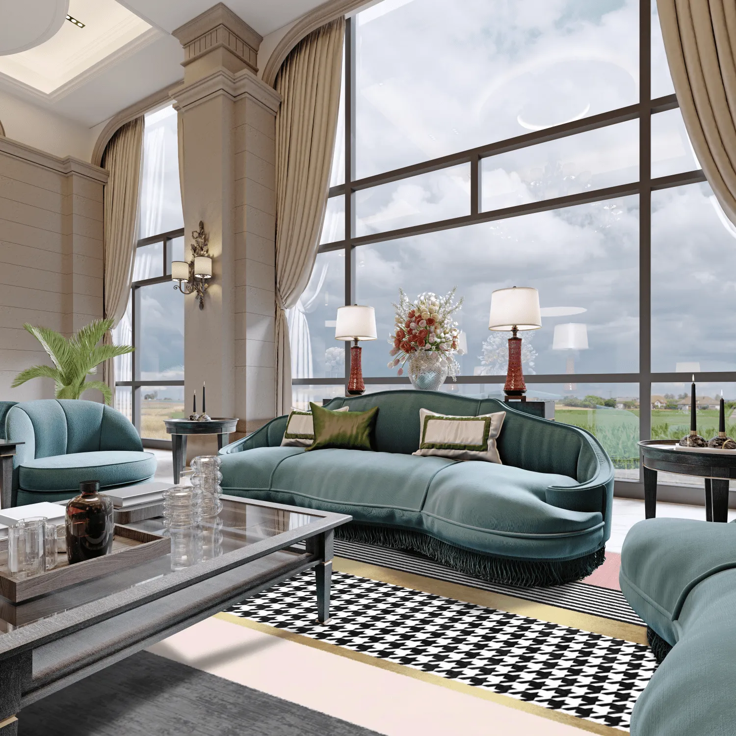 Wilton szőnyeg - Esme (rózsaszín/többszínű)