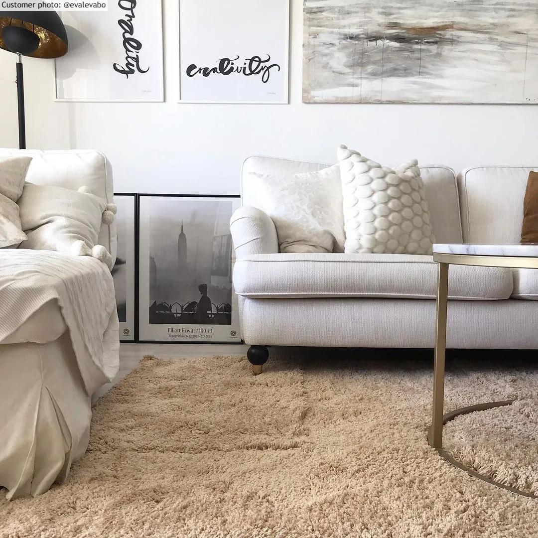 Shaggy szőnyeg - Cannes (bézs)