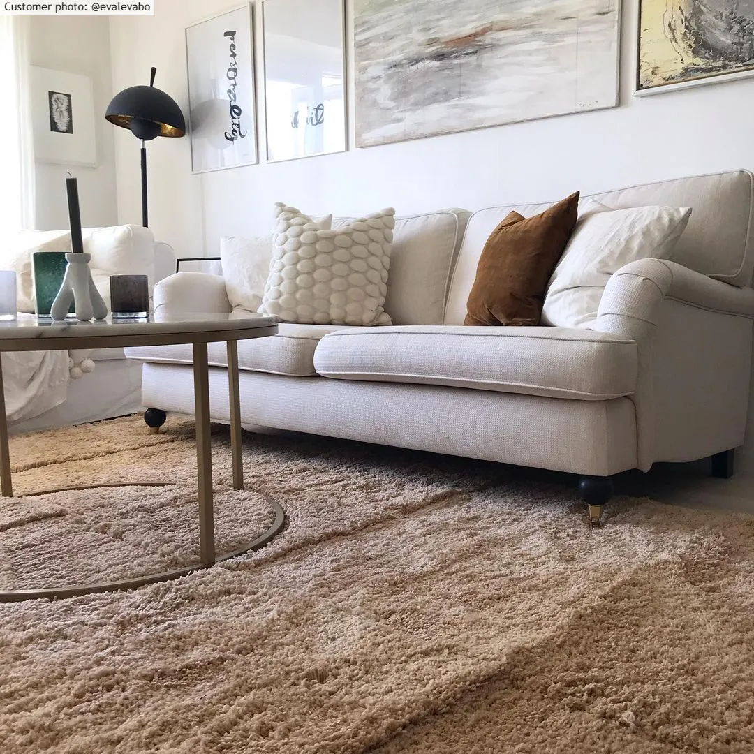 Shaggy szőnyeg - Cannes (bézs)