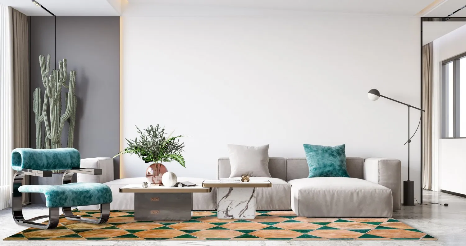 Wilton szőnyeg - Calvi (bezs/zöld)