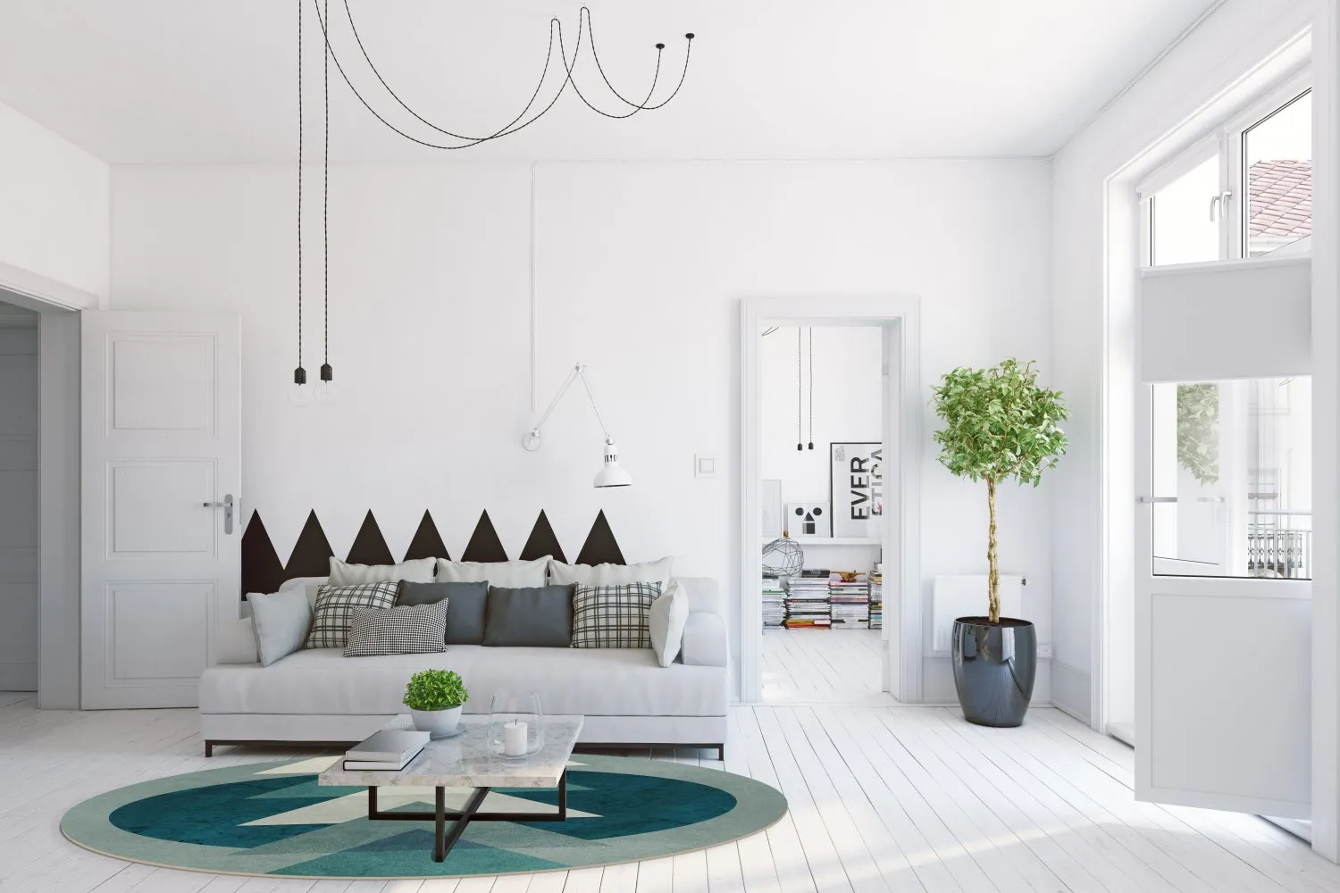 Kerek szőnyeg - Amares (többszínű)