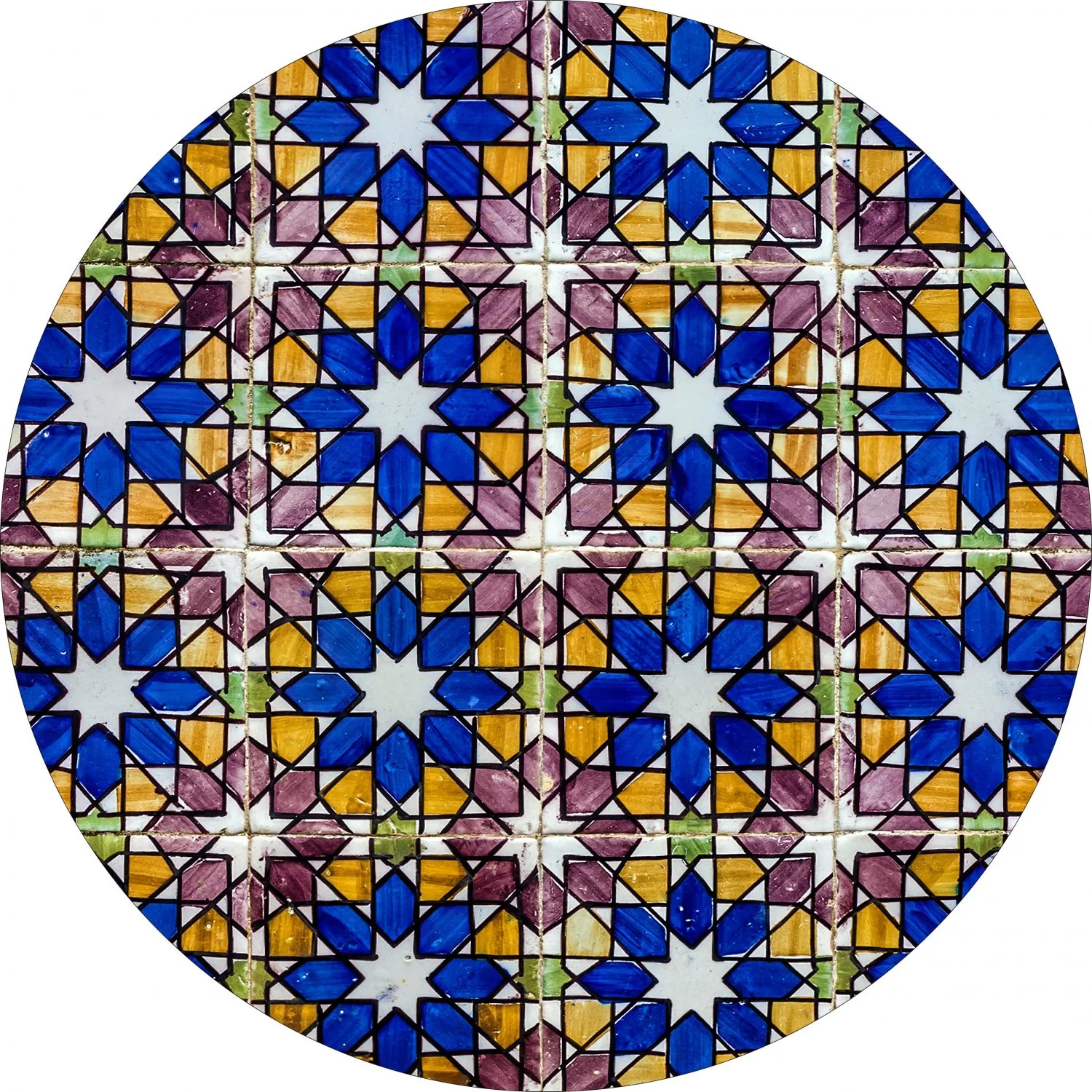 Kerek szőnyeg - Rei (többszínű)