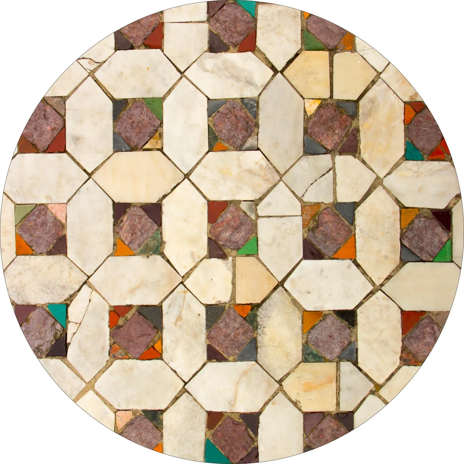 Kerek szőnyeg - Evisa (többszínű)