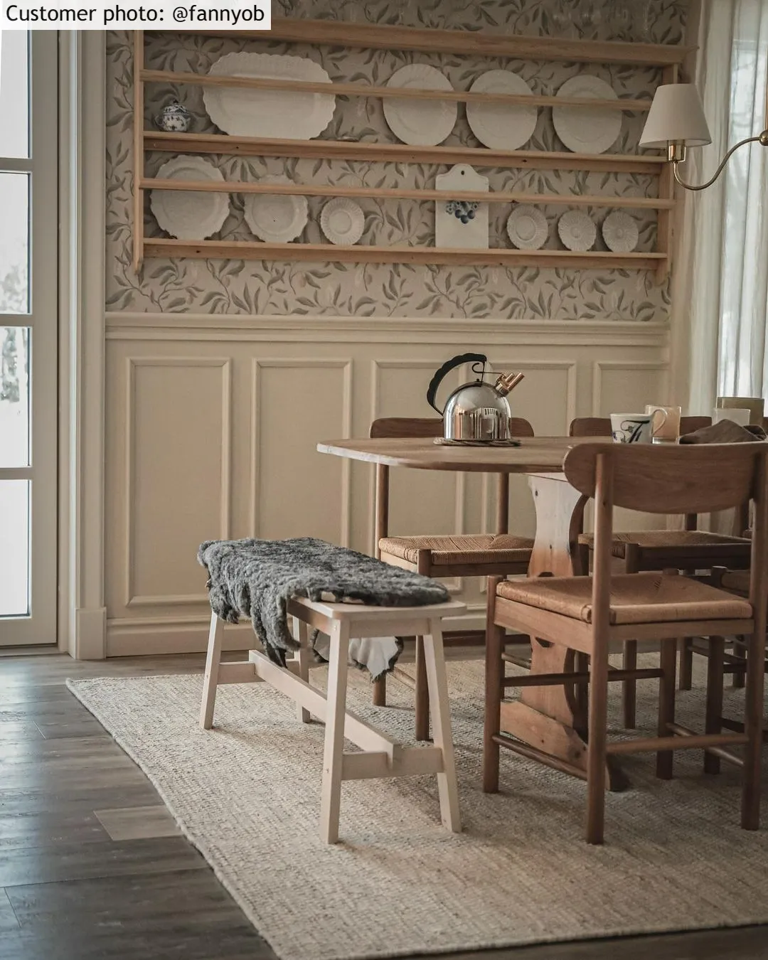 Gyapjúszőnyeg - Otago (természetes)