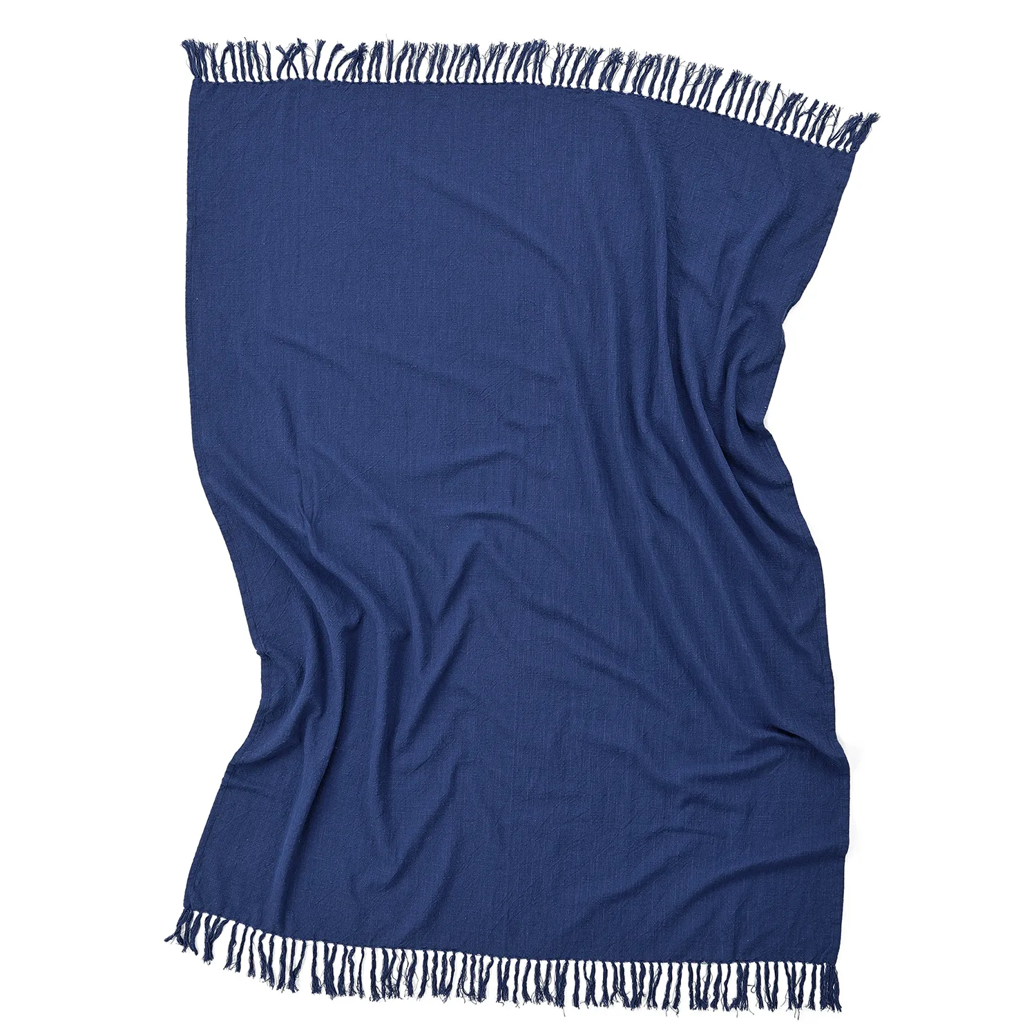 Takarók - Veya cotton throw (sötétkék)