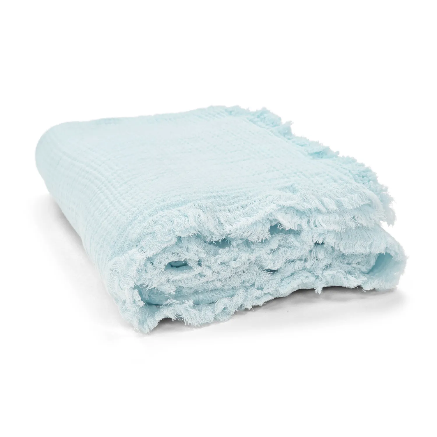 Takarók - Muszlinpléd - Dorena (világoskék)