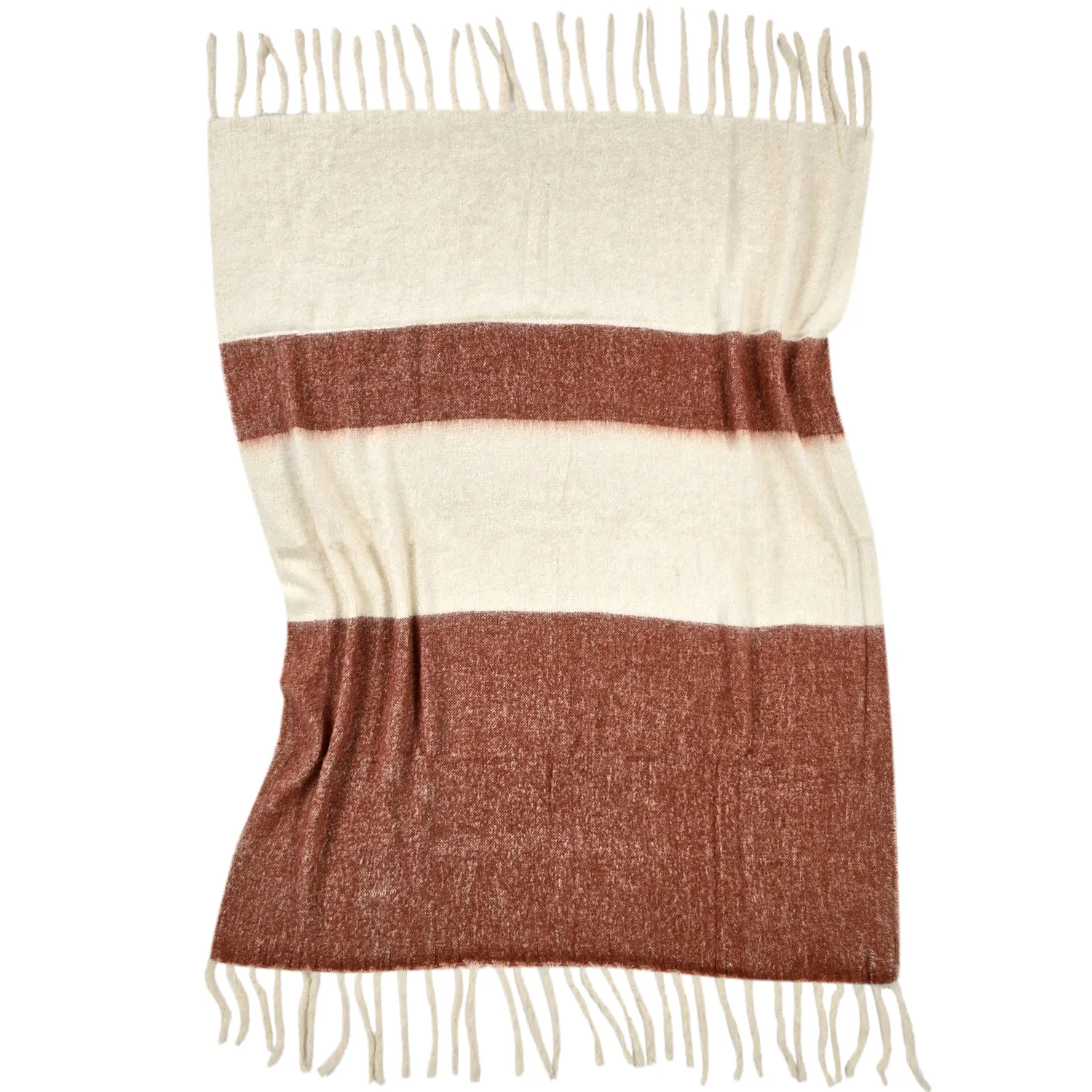 Gyapjúkeverék pléd - Carrie (rózsaszín)