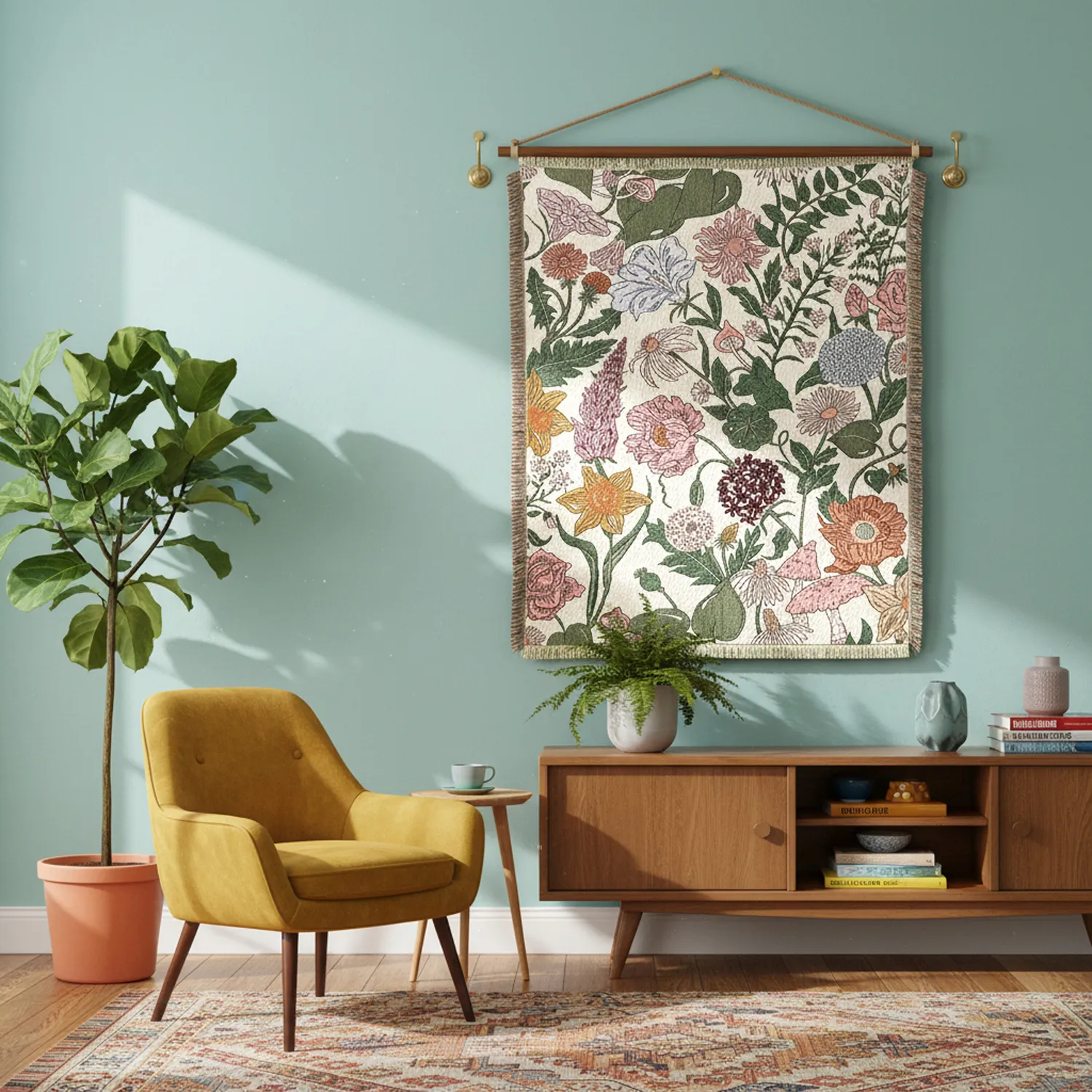 Takarók - Fiori Tapestry Blanket (multi)