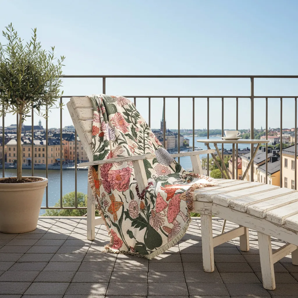 Takarók - Fiori Tapestry Blanket (multi)