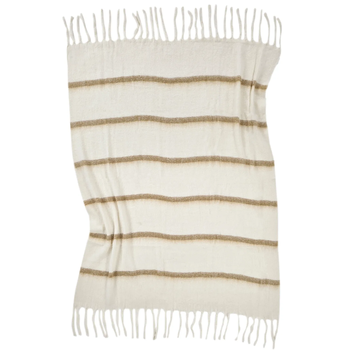 Gyapjúkeverék pléd - Miranda (sárga)