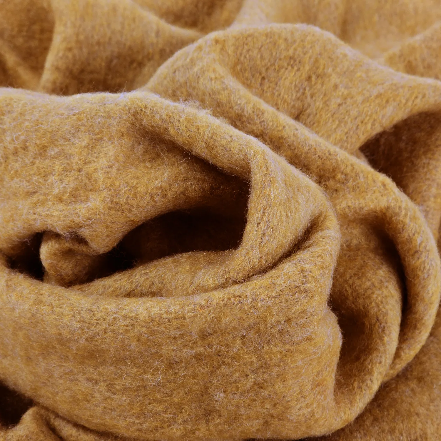 Gyapjúkeverék pléd - Samantha (sárga)