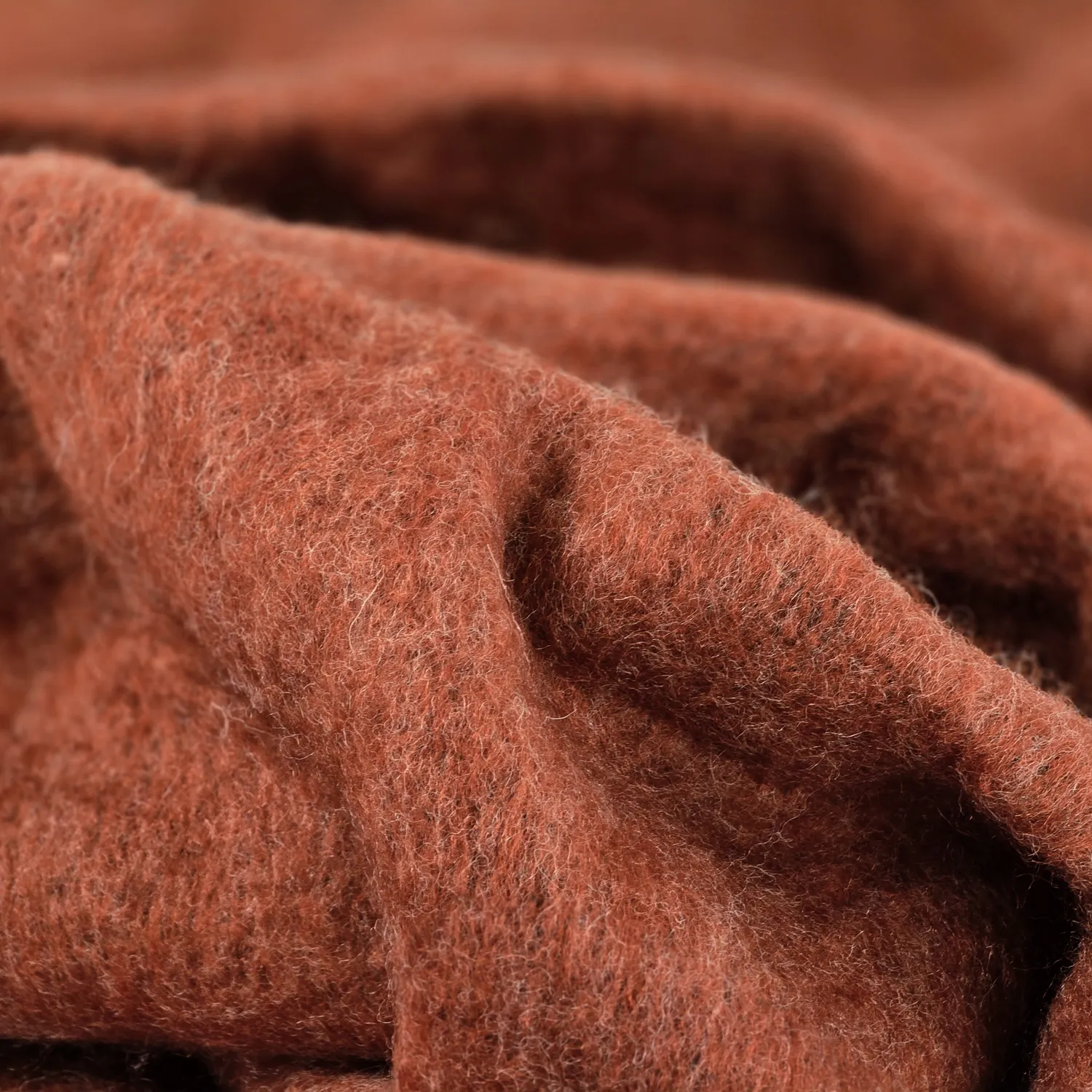 Gyapjúkeverék pléd - Samantha (réz)