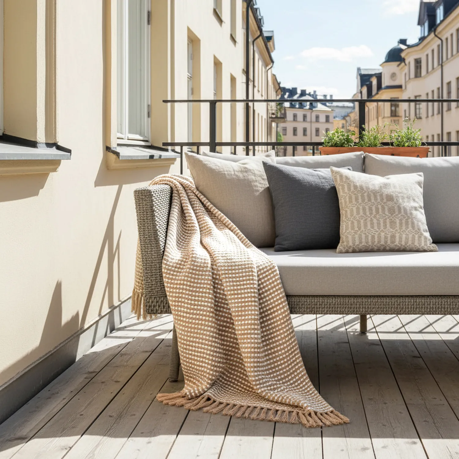 Takarók - Quebec Blanket (bézs)